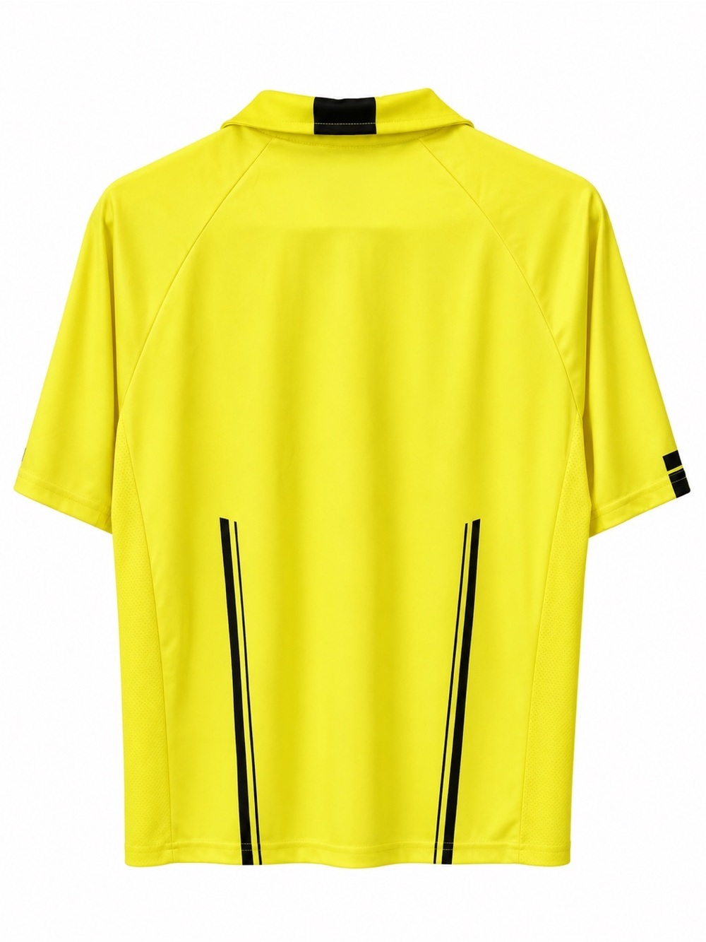 Murray Referee Jersey- Adult Large Neon Yellow/black - Picture 4 of 6